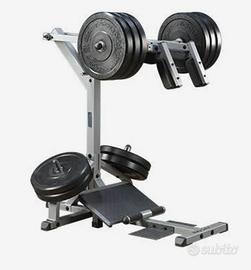 Body Leverage Squat Calf Machine