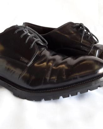 Scarpe da uomo in Vera Pelle, nere F.lli Rossetti