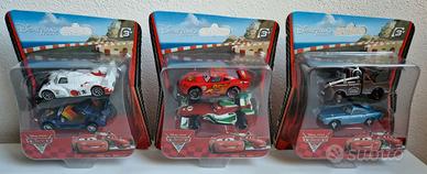 DISNEY CARS 1/64 MCQUEEN FRANCESCO MATER MCMISSILE