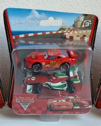 DISNEY CARS 1/64 MCQUEEN FRANCESCO MATER MCMISSILE