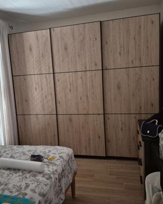 Armadio 3 ante scorrevoli con como'