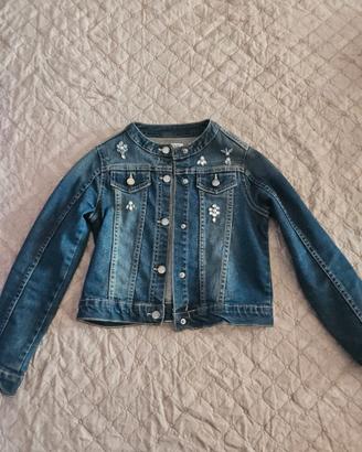Giubotto jeans bimba