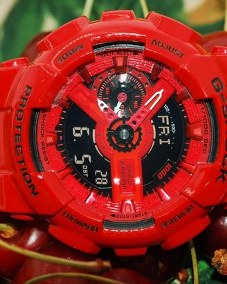 G-Shock orologio rosso Ga-110LPA-4A gshock 