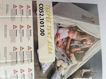 Tenda Bambini TEEPEE TENT ALBA