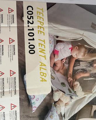 Tenda Bambini TEEPEE TENT ALBA