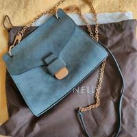 Borsa Tracolla Coccinelle scamosciata grigia