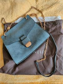 Borsa Tracolla Coccinelle scamosciata grigia