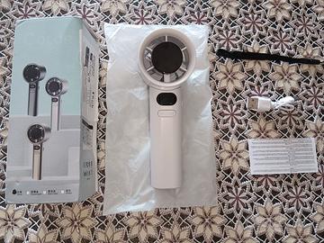 ventilatore elettrico LCD portatile Nuovo 