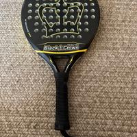 Racchetta padel Black Crown