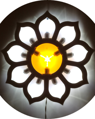 Luminaria Pugliese Salentina Ø40 Cm Fiore 9 Lobi