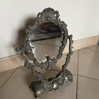 Specchio da tavolo oscillante vintage