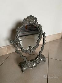 Specchio da tavolo oscillante vintage