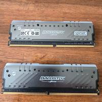 Kit RAM Ballistix Tactical 16GB (2x8GB) DDR4 3000