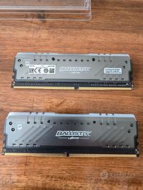 Kit RAM Ballistix Tactical 16GB (2x8GB) DDR4 3000