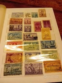 Album di francobolli americani 180 pz.