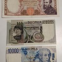 #14 Banconote 10000 lire.