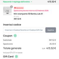 Bambulab A1 Mini