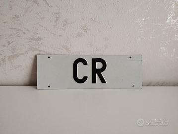 Cremona targa provincia anni '90