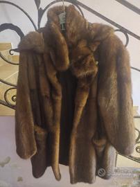 pelliccia da donna di visone originale