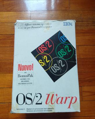 sistema operativo IBM OS/2 Warp 32 bit v3