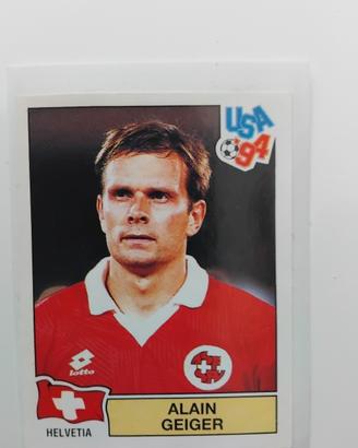 figurina recuperata Geiger Svizzera Panini USA 94
