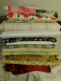 Scampoli stoffa stock