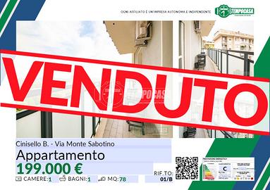 Bilocale panoramico con doppia esposizione e due b