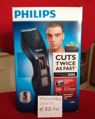 Tagliacapelli philips serie 3000