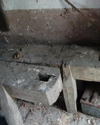 basi in legno di quercia per macchina tessitrice