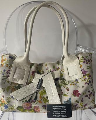 BORSA ARTIGIANALE IN PELLE, ORIGINALE