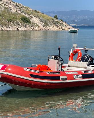 Gommone BWA 430 con Motore Yamaha J25/40 Autolub