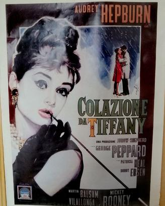 Locandina poster "Colazione da Tiffany"