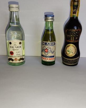 Mignon boccette liquore aperitivi