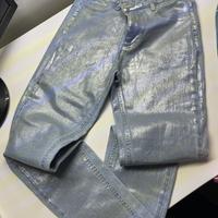 jeans argentato calzedonia