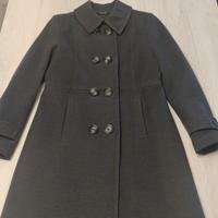 cappotto donna grigio antracite