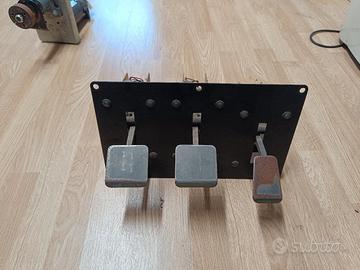 Pedaliera per cabinato arcade