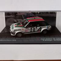 FIAT Ritmo 75 Abarth 1979; A. Bettega; IXO; 1/43