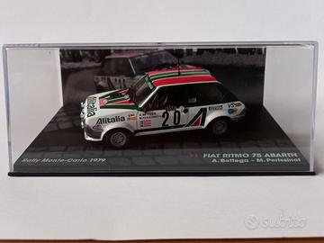 FIAT Ritmo 75 Abarth 1979; A. Bettega; IXO; 1/43