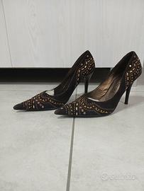 scarpe eleganti marroni 37