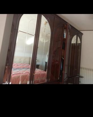 camera da letto anni '90 in mogano 