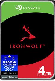 Seagate IronWolf, 4 TB, Unità Disco Interna