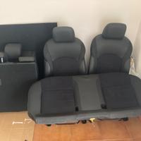 Sedili pelle nera Nissan Juke