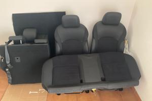 Sedili pelle nera Nissan Juke