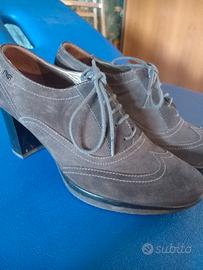 scarpe scamosciate grigie n. 37 NERO GIARDINI