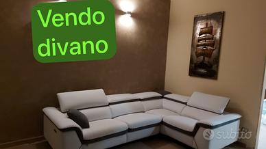 divano sofa' nuovo con recline thac