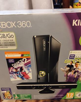 Console Xbox 360 + kinect