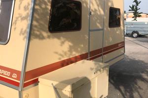 Veranda completa per roulotte pieghevole Rapido