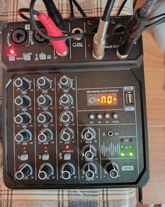 mixer compatto con usb