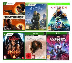 Nuovi videogiochi sigillati Xbox One Series X