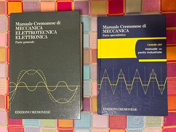Manuali di meccanica Cremonese (generale + specif)